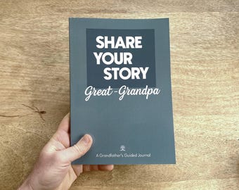 Great-Grandpa Life Story Journal - Guided Memory Book
