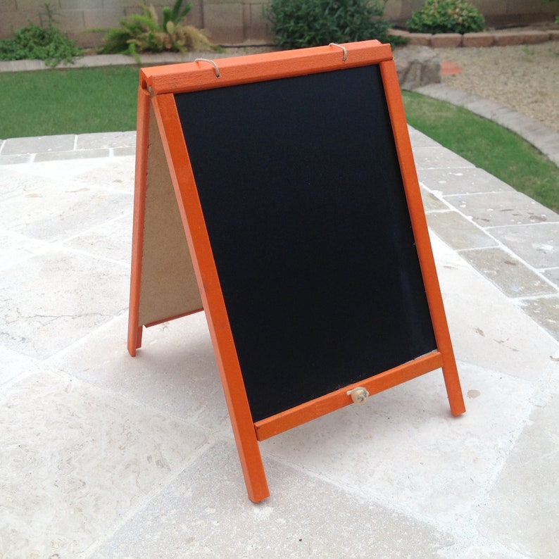Medium Size A Frame chalkboard double sided chalkboard Etsy