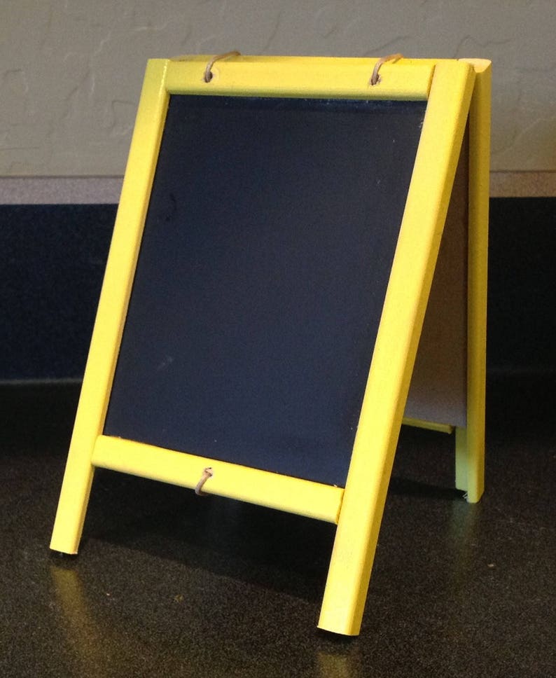 Medium Size A Frame chalkboard double sided chalkboard Etsy