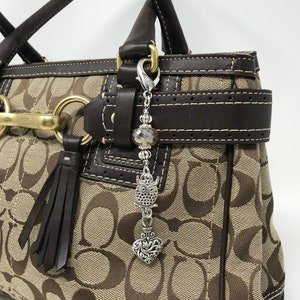 Geldbörse Charme Rucksack Charme Rückspiegel Charme Eule Charme Strumpf Stuffer Geschenk für Lehrer Geschenk für Freund Gastgeberin Geschenk