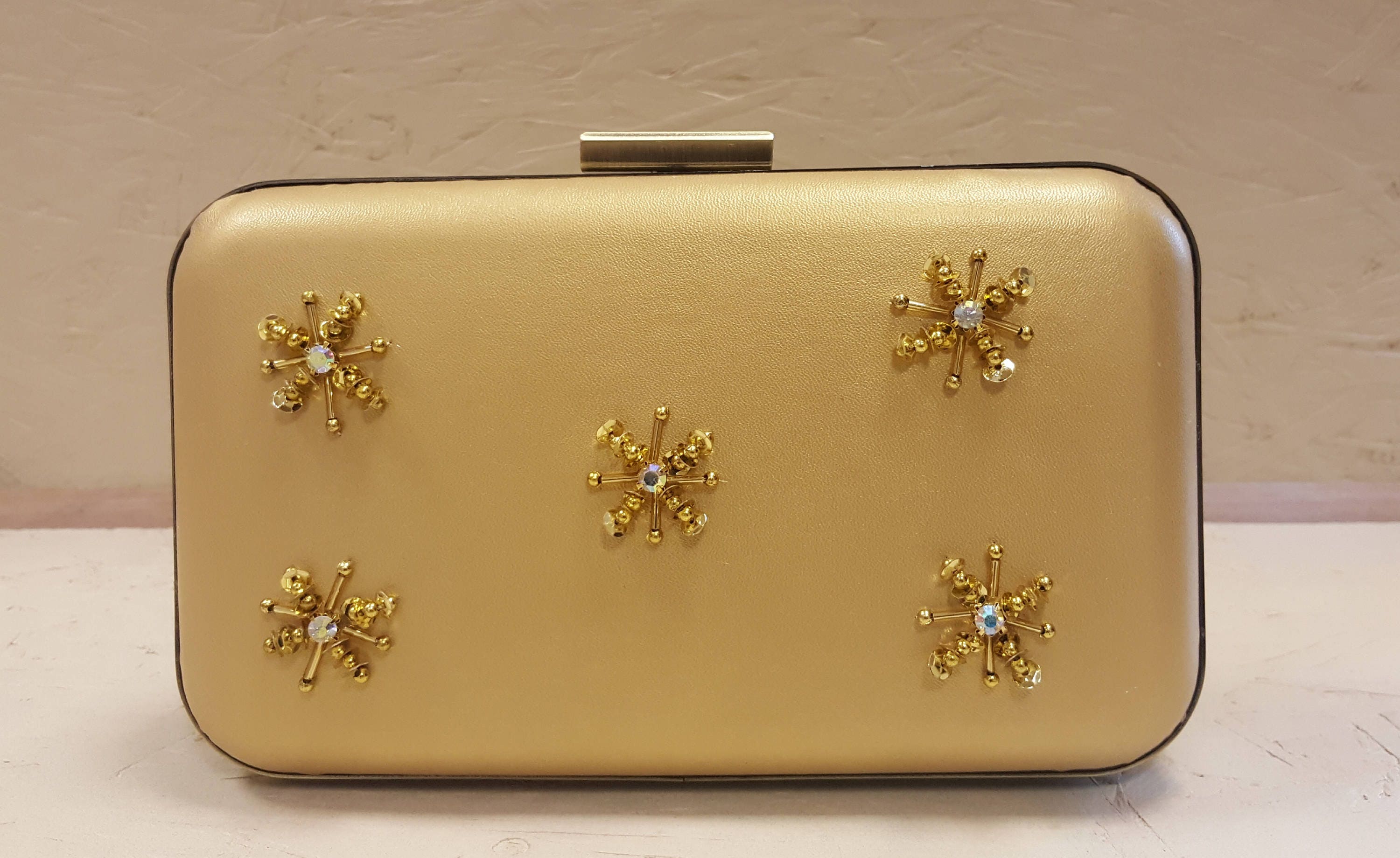 Clutch Baghandmadehard Casehand Embroideryhand Embellishedspecial