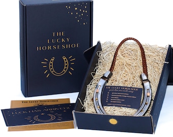 Unique Gift For Any Occasion Lucky Horseshoe Birthday Good Luck Gift  Going Off To College Gift New Job New Home New Apartment First House