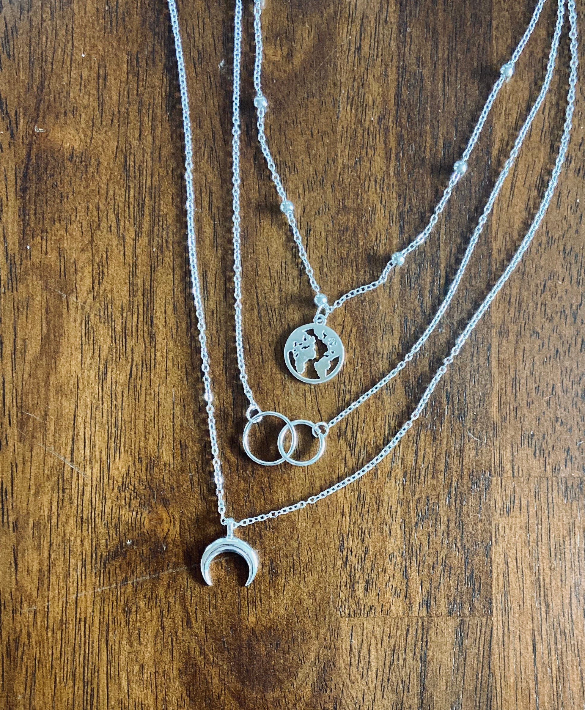 Adventure seeker multi layered necklace deals