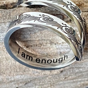 Etsy i am enough ring deals