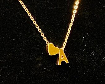 Boyfriend Initial Necklace - Etsy