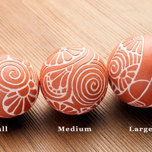 Handmade Prayer Balls  for Display and Meditation