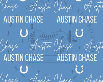 Custom Digital Seamless Name File, Baby Girl, Baby Boy, Baby Name