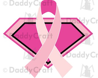 Superhero Breast Cancer Logo #2