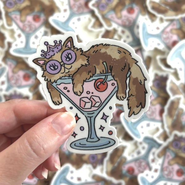 Princess Donut Shirley Temple - Dungeonn Crawler Carl Fanart Waterproof Vinyl Sticker