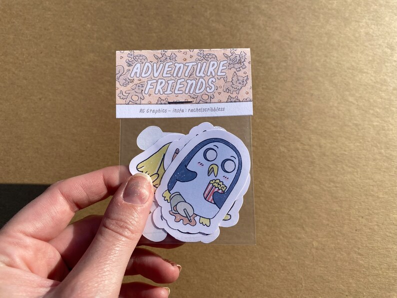 Time Adventure Character Sticker Set | Gunter, Magic Man, Tree Trunks ...