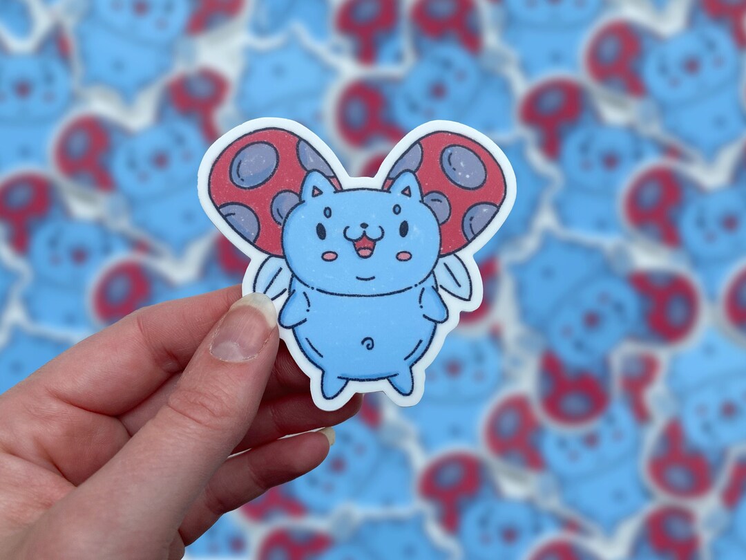 Catbug Bravest Warriors Vinyl Sticker: Kawaii Fanart - Etsy