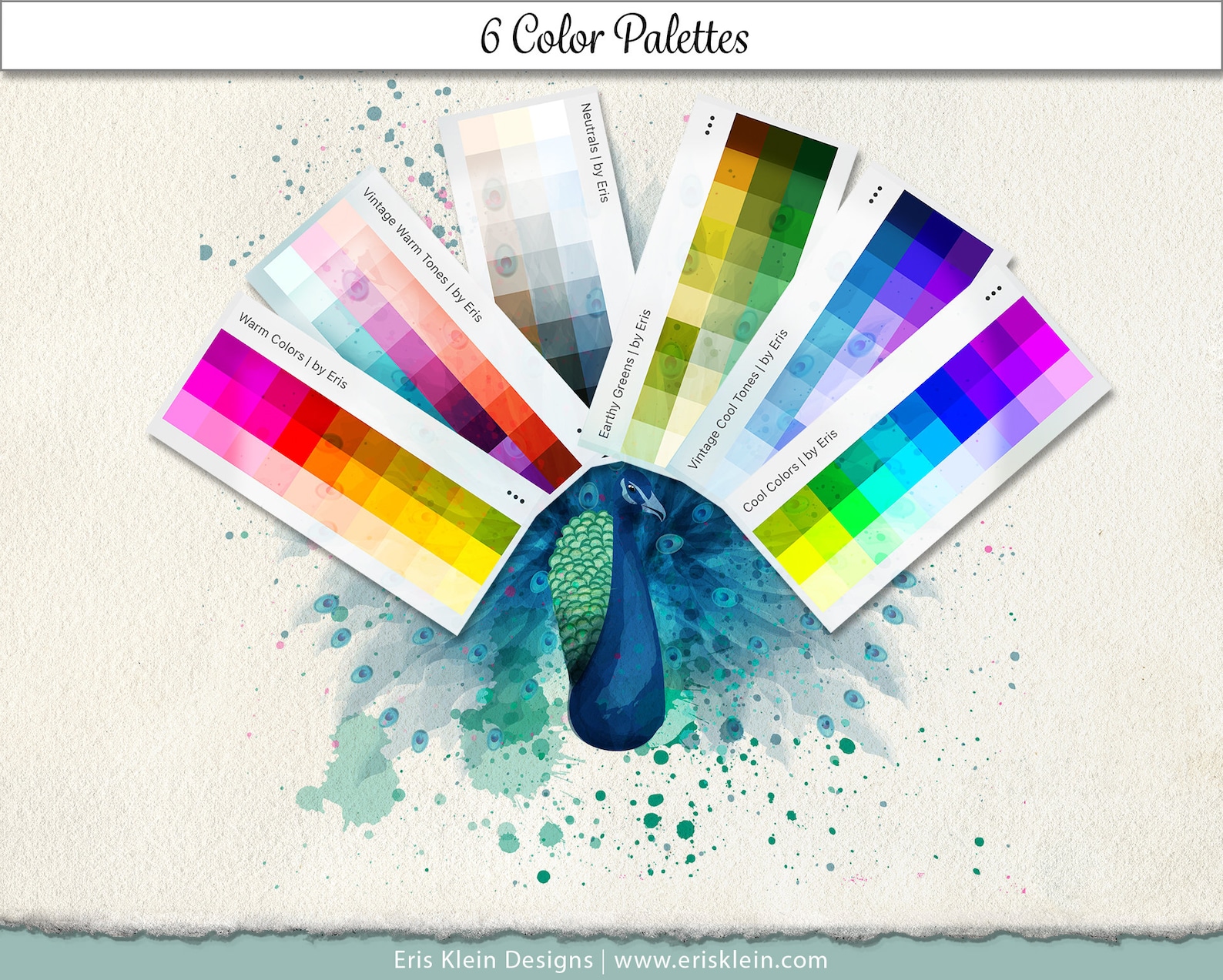 Watercolor Procreate Brushes: Realistic Texture Kit, Color Palettes ...