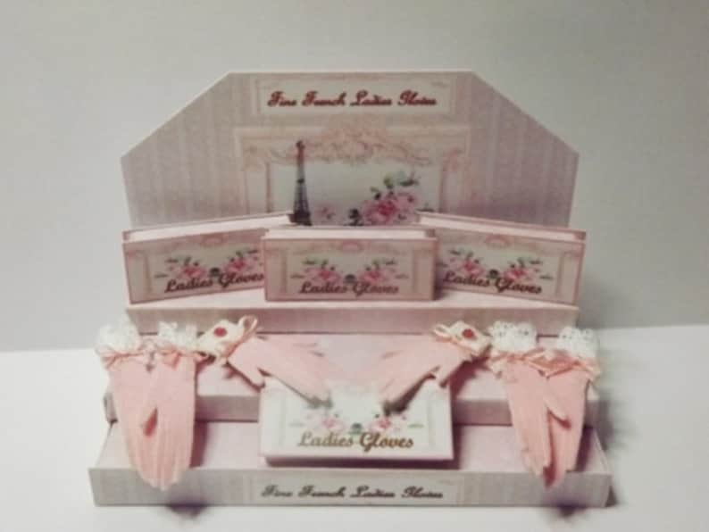Ladies Miniature Pink Glove Display Kit Ladies Miniature Pink Glove Display Kit