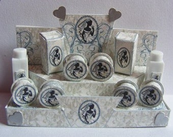 Dolls House Miniature Bridal Toiletry Display Download