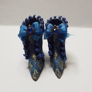 Dolls House Miniature Victorian Style Walking Boots