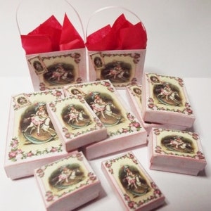 Dolls House Miniature Banbury Cross Boxes & Bags Download