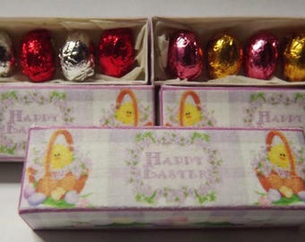 Dolls House Miniature Boxed Mini Eggs 2