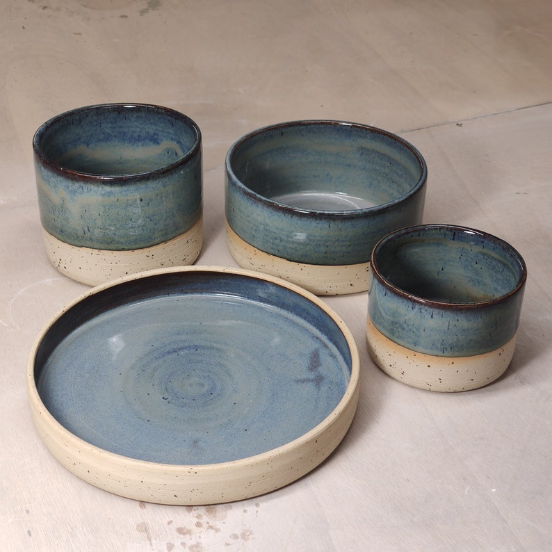 Plates and bowls set Etsy