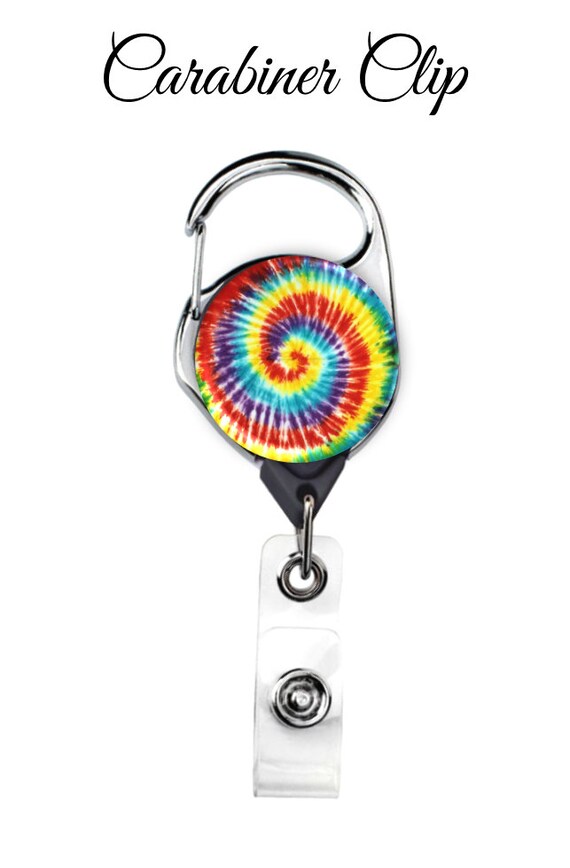 Mandala Badge Holder Nurse Badge Reel Mandala Retractable Identity Reel GG2062 Tree of Life Retractable ID Badge Holder Reel