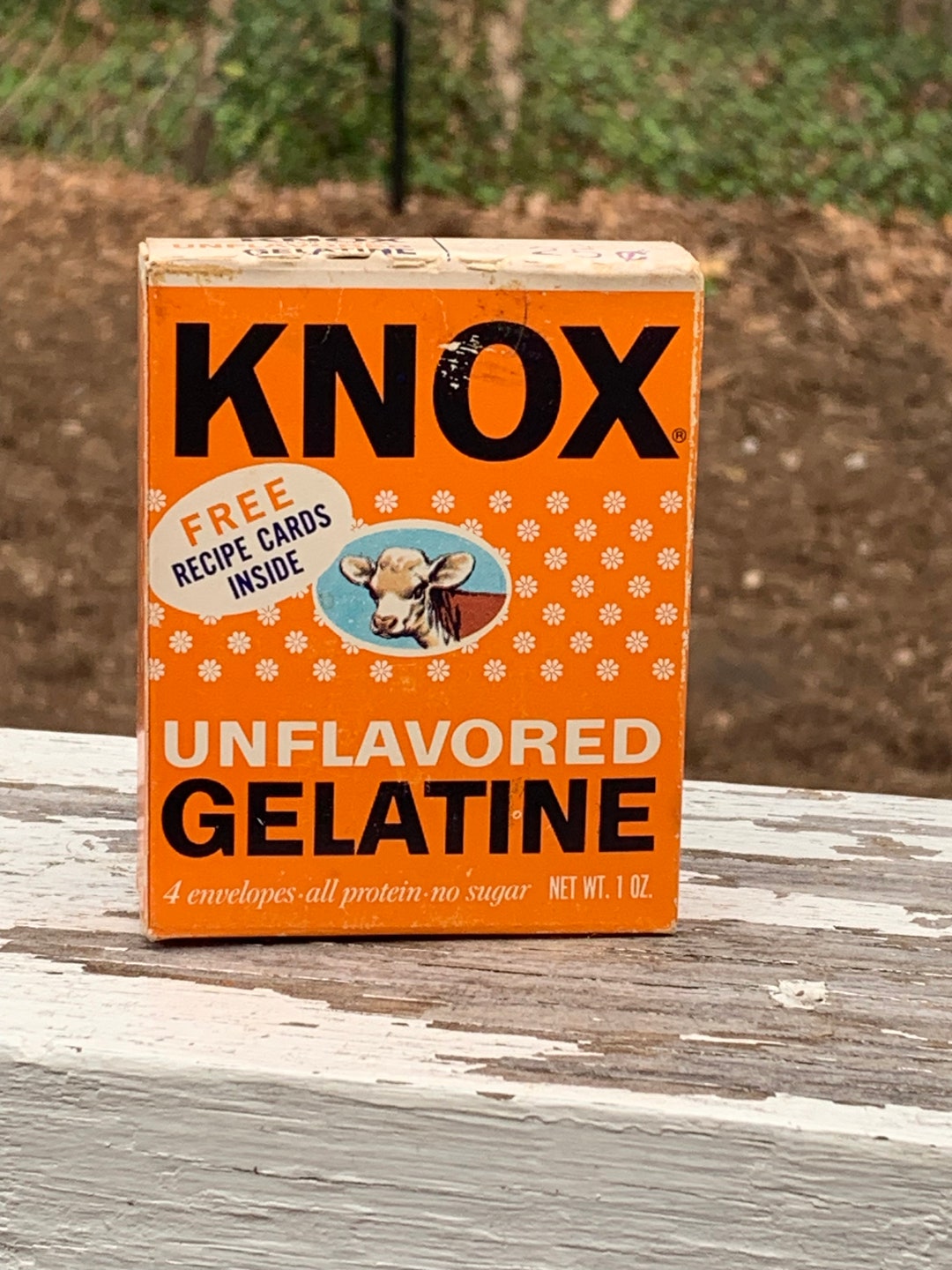 EASTER Dinner. Vintage Knox Gelatine. What Says Easter Dinner More Than