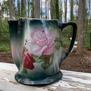 Vintage Italian Signed Water Pitcher Vase