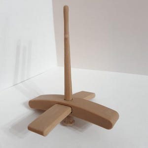 Turkish Drop Spindle | Hand Spindles | kit  Wool Yarn The Support  3d Spindle