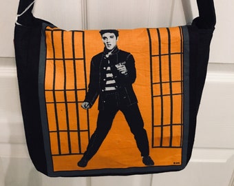 Elvis Presley Handbag Jailhouse Rock Messenger Bag
