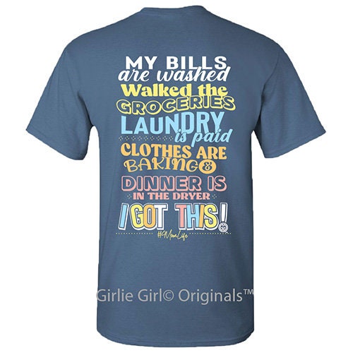 Girlie Girl Originals I Got This 2663 Indigo Short Sleeve T-Shirt