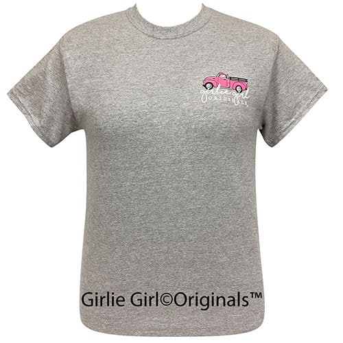 Girlie Girl Originals Country Roads Sport Grey Short Sleeve T