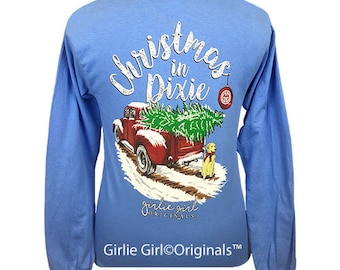Girlie Girl Originals Christmas in Dixie Long Sleeve Unisex Fit T-Shirt