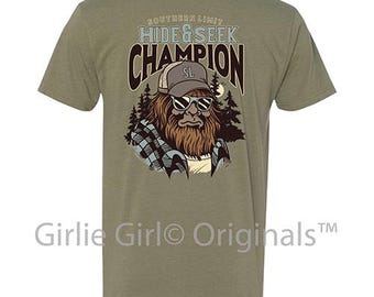 Southern Limit Sasquatch Champion 126 Light Olive Short Sleeve T-Shirt