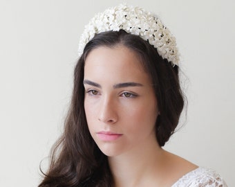 Blossom headpiece. Bridal crown. Bridal headpiece. Wedding headpiece. Style 204