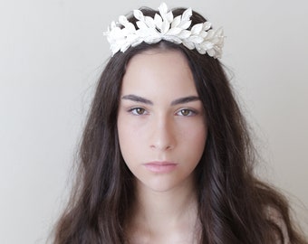 ONDINE bridal crown. Bridal headpiece. Wedding tiara. Bridal headband