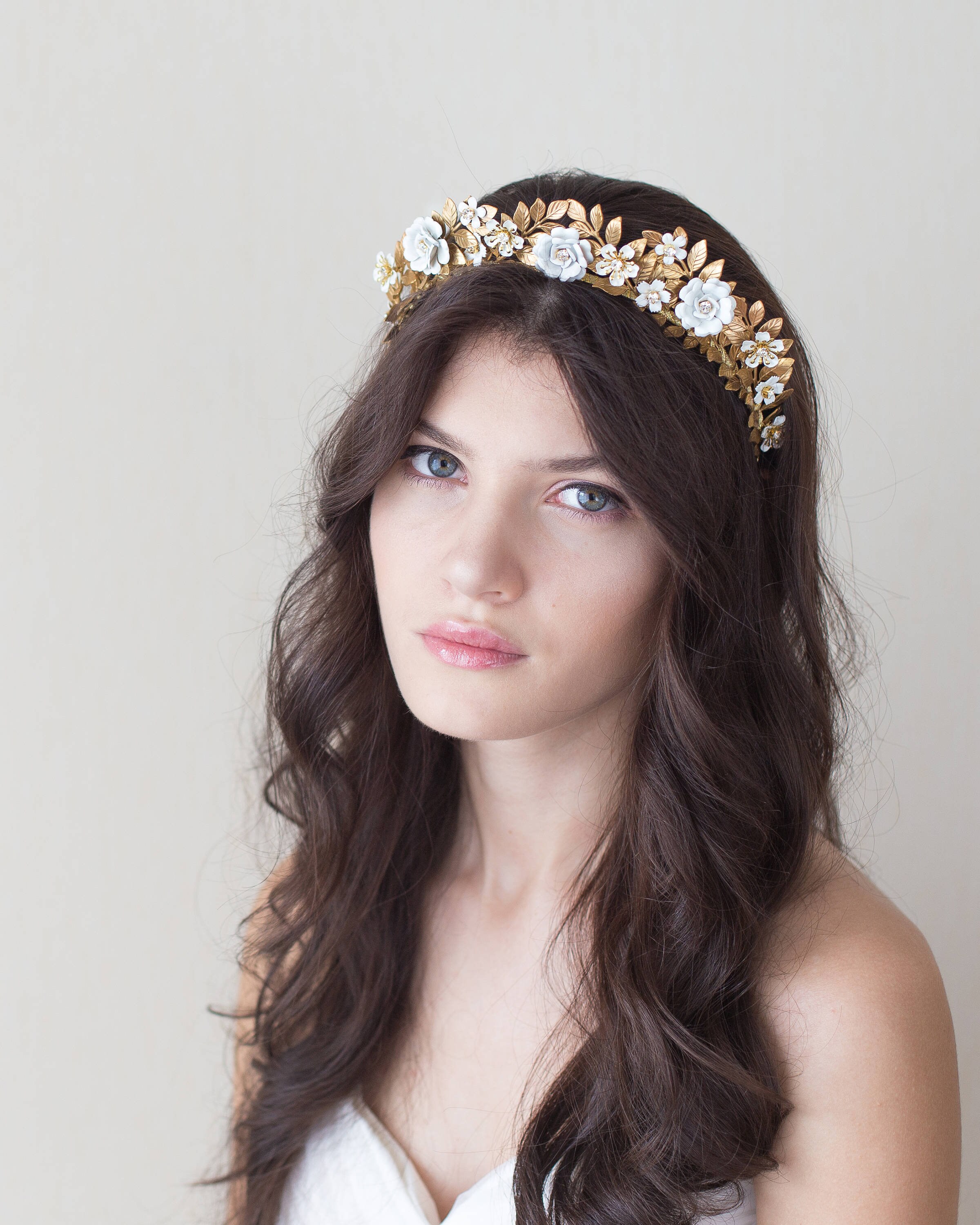 bridal crown headpiece