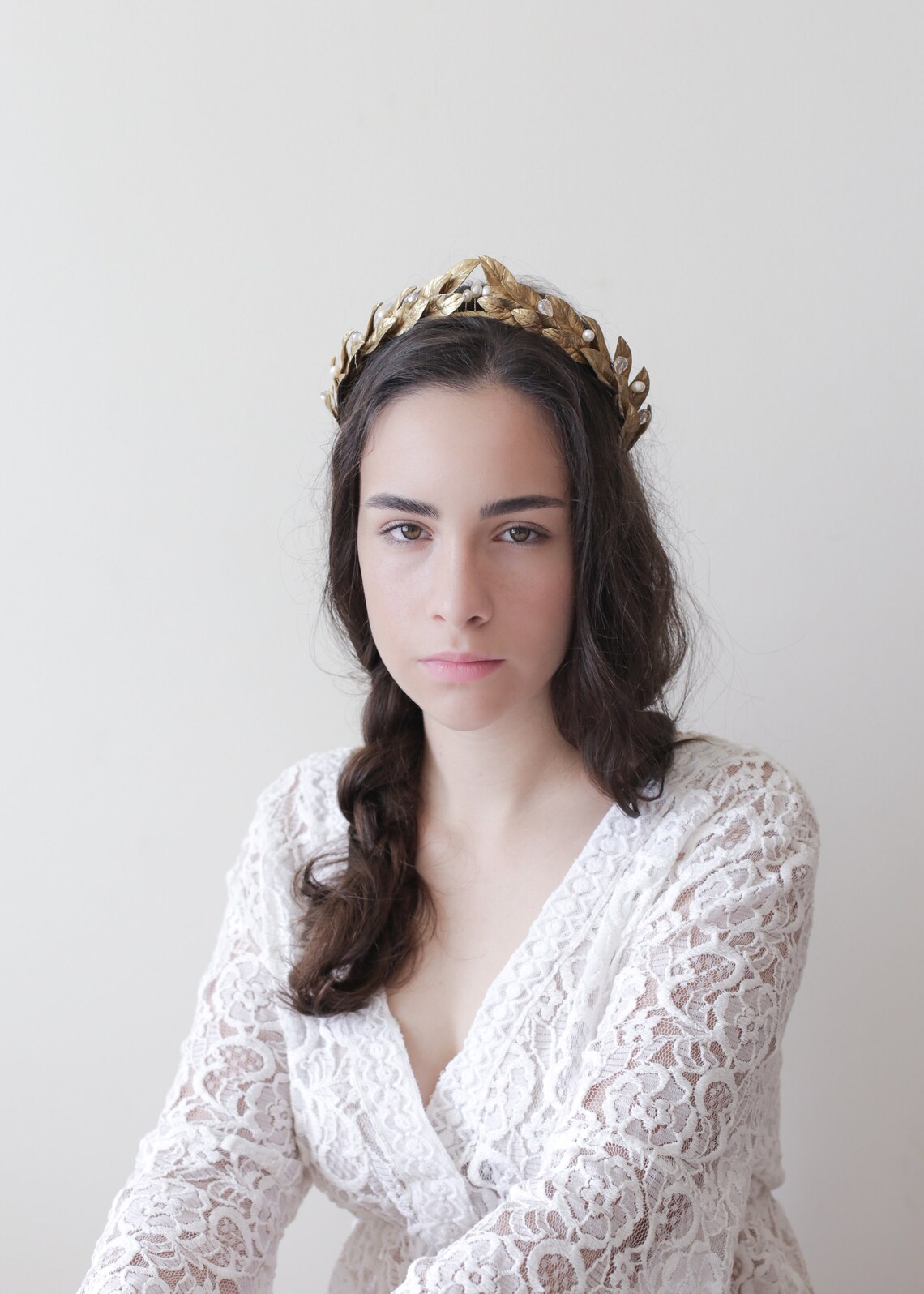 Grecian Bridal Headpiece. Olive Leaves Bridal Headpiece. Etsy Australia