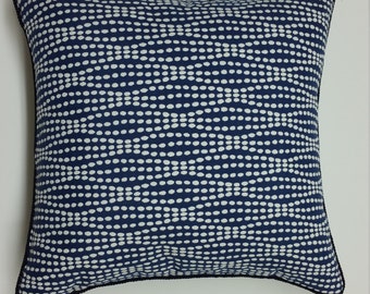 Navy Pillow Cover! Decor pillow.