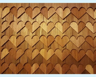 dollhouse wood shingles