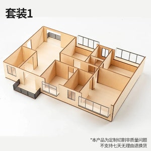 Tiny house architectural model