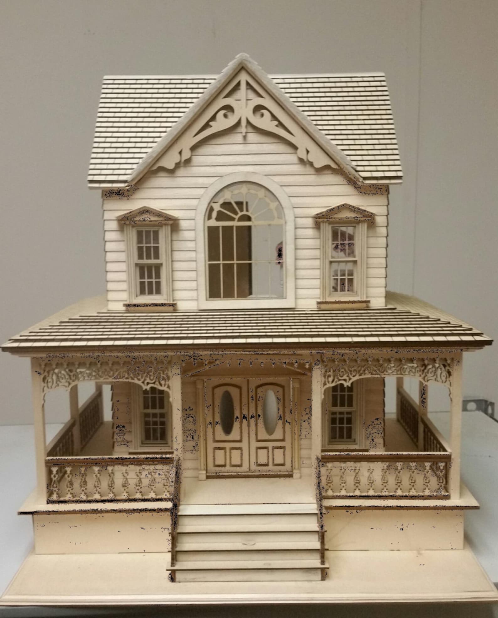 DOLLHOUSE KIT 124 half inch Scale with Shingles laser cut Etsy
