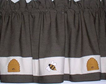 Bee Curtains Etsy