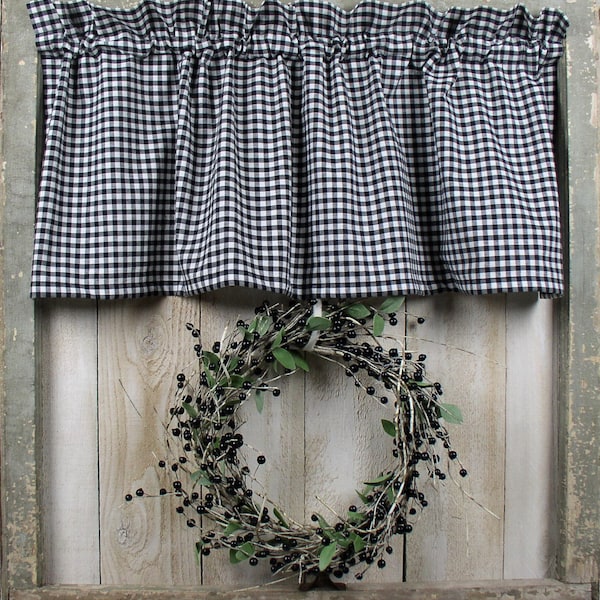 Black and White Check Decor - Etsy