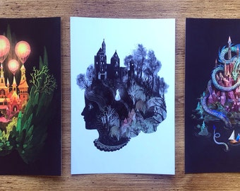 Print Set - Castles