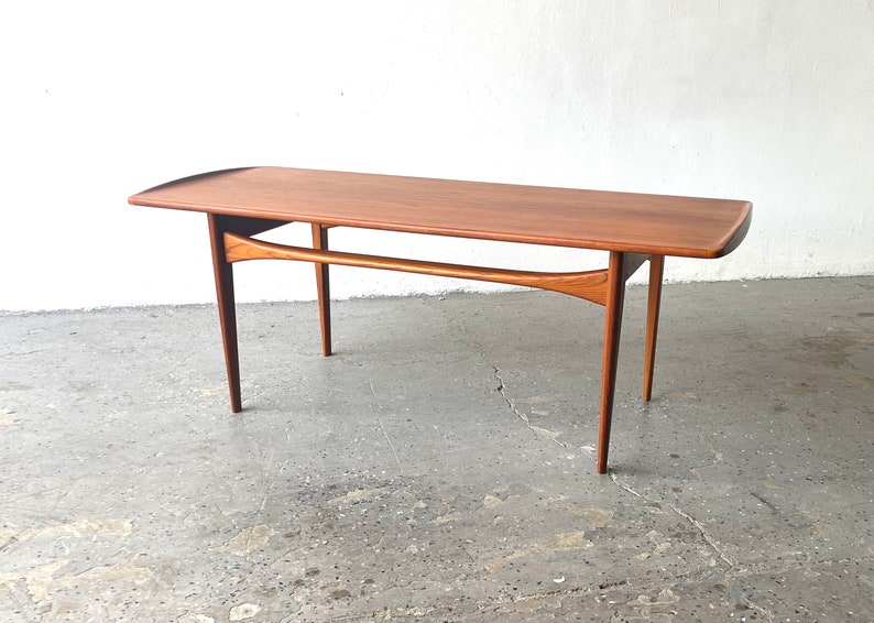 Danish Mid Century Modern Coffee Table Tove Edvard Kindt-Larsen France and sons image 1