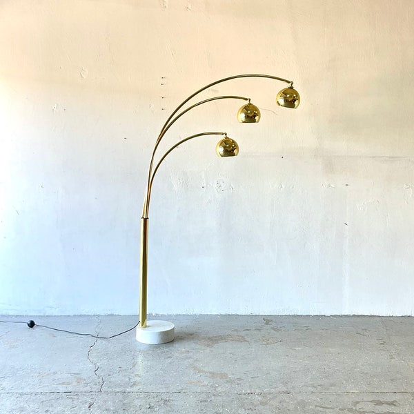 Brass Arc Lamp Etsy