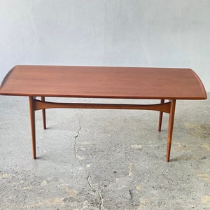 Danish Mid Century Modern Coffee Table Tove Edvard Kindt-Larsen France and sons image 4