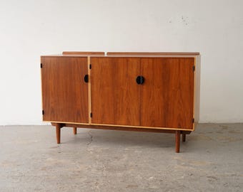 Restored Teak & Maple Finn Juhl Credenza / Dresser for Baker