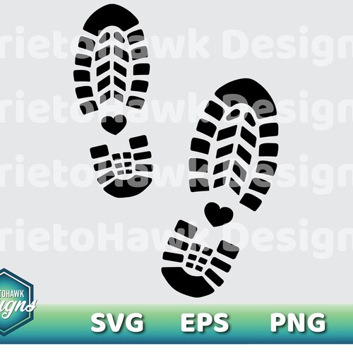 Hiking Boot Print SVG / Hiking Love / Adventure / Vector / - Etsy