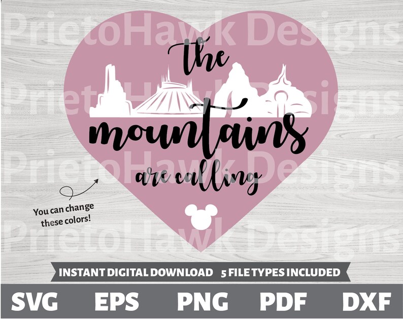 Download The Mountains Are Calling SVG / Disney / John Muir / | Etsy