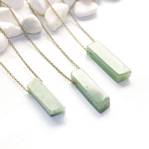 Collar de chakra del corazón, collar de aventurina verde, collar de curación del corazón, piedra preciosa curativa, joyería de chakras, collar de curación de chakras