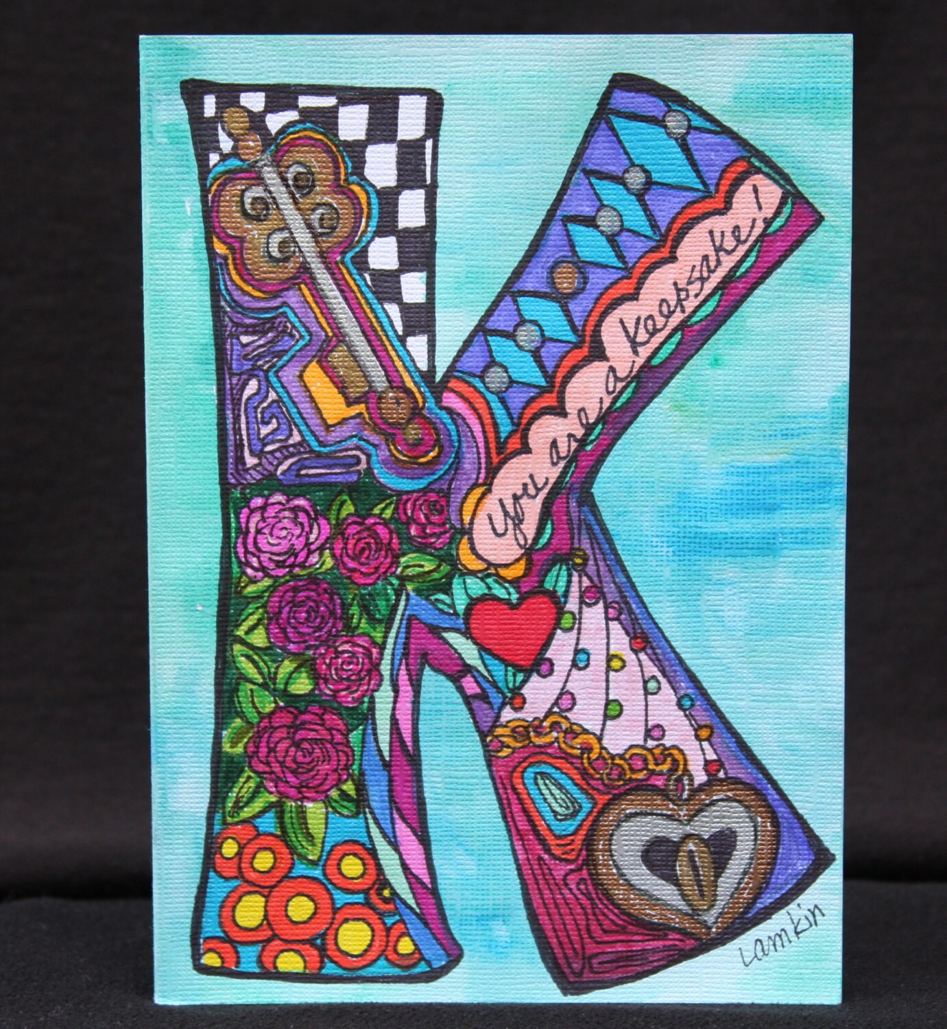 You are a keepsake K Encouragement Etsy Italia